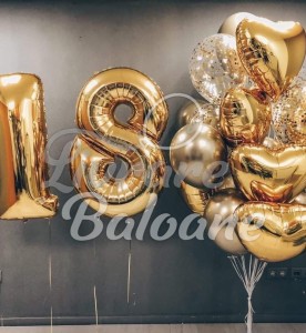Buchet Baloane 18 ani (LB-12015)