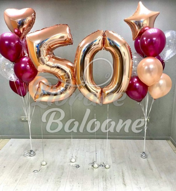 Set Baloane Pentru 50 ani (LB-12018)