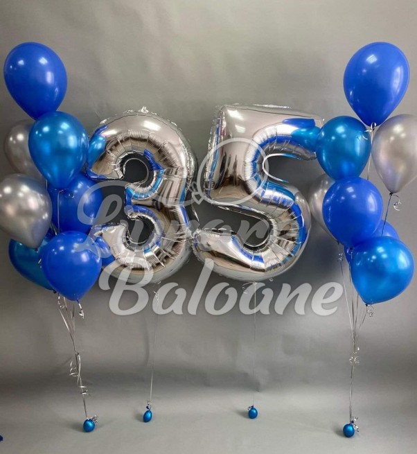 Buchet din Baloane 35 ani (LB-11022)
