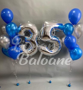 Buchet din Baloane 35 ani (LB-11022)