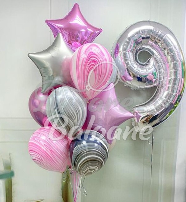 Set din Baloane 9 ani (LB-13041)
