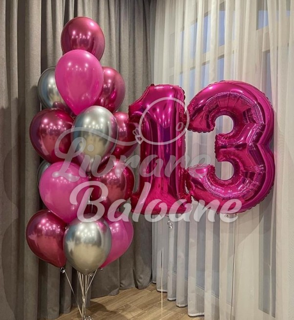 Set din Baloane cifra 13 (LB-13044)