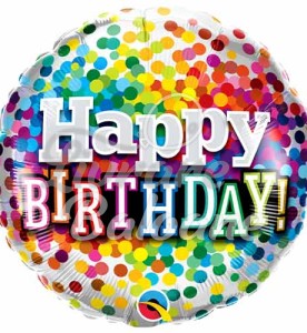 Balon cu Heliu Happy Birthday (LB-15007)