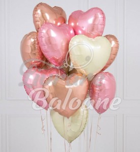 Set baloane Inimi cu Heliu (LB-12032)