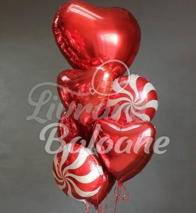 Buchet Baloane cu Heliu (LB-16025)