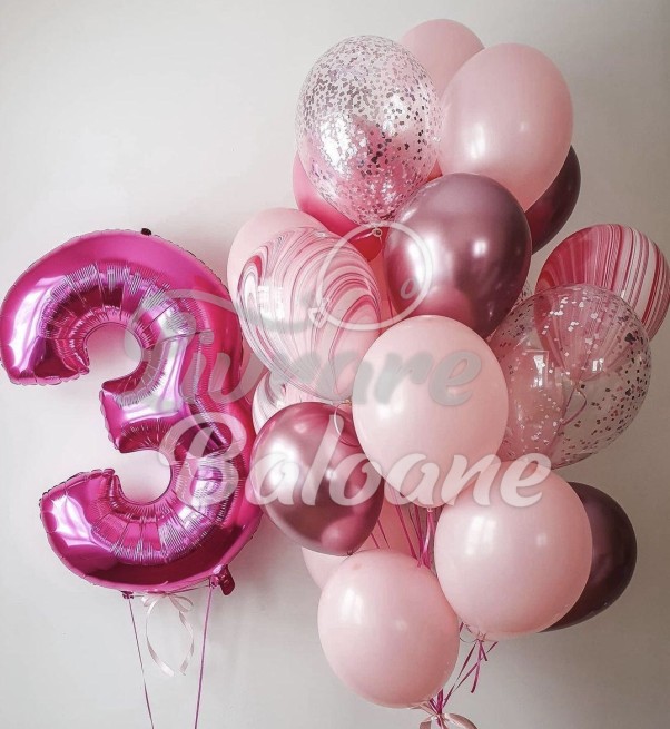 Set Baloane cu Cifra (LB-13058)