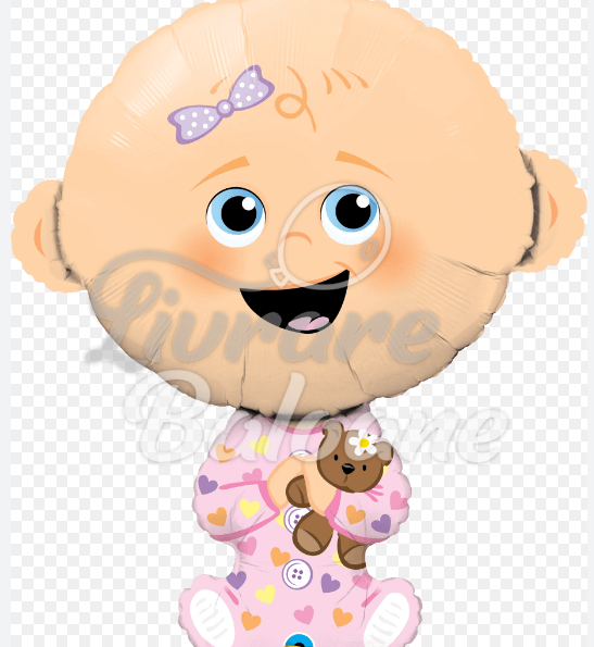 Balon Folie Baby Girl (LB-14026)
