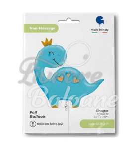 Balon cu Heliu BLUE DINO