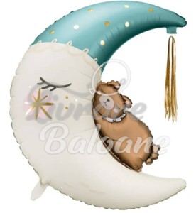Balon cu Heliu Teddy bear on the moon (LB-14040)