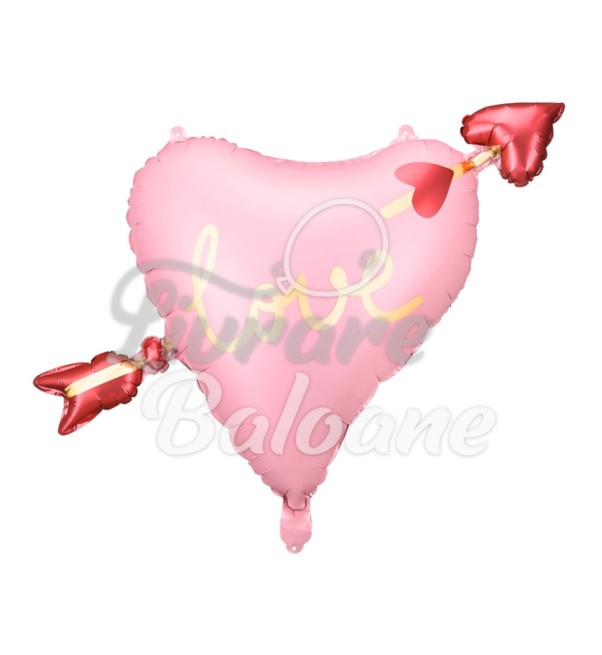 Balon cu Heliu-HEART with an arrow