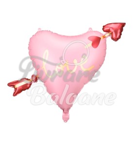 Balon cu Heliu-HEART with an arrow