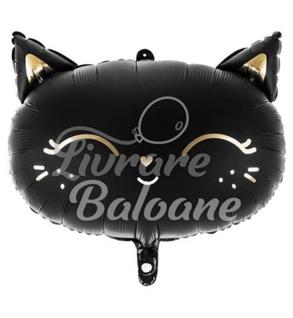 Balon cu Heliu-CAT black