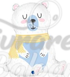 Balon cu Heliu-Polar Bear