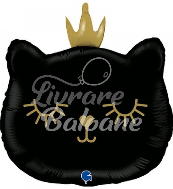 Balon cu Heliu-CAT Princess Black