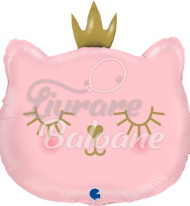 Balon cu Heliu-CAT Princess Pink